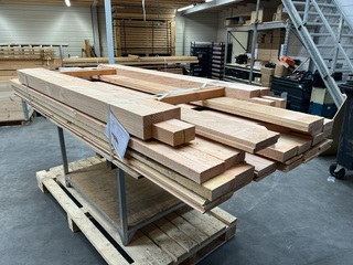 Douglas overkapping 300x300cm + achterwand Verando